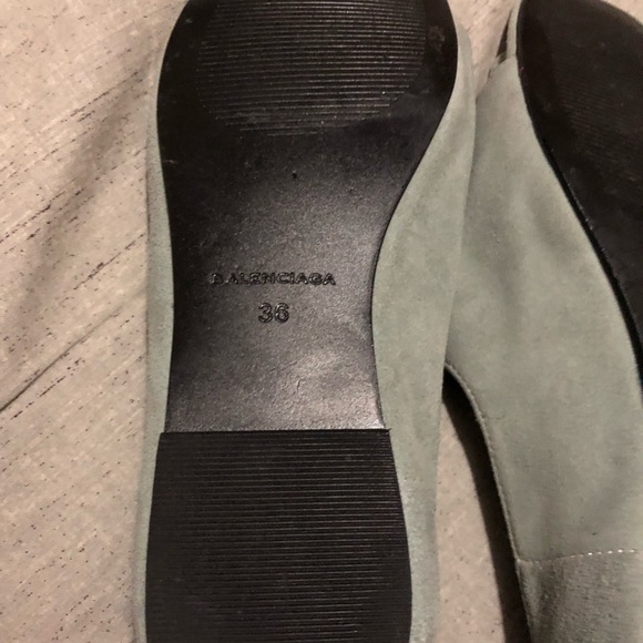 Balenciaga Hard To Find Cute Light Blue Sandals Size 36 but fits a Size 7 Small - Picture 9 of 15